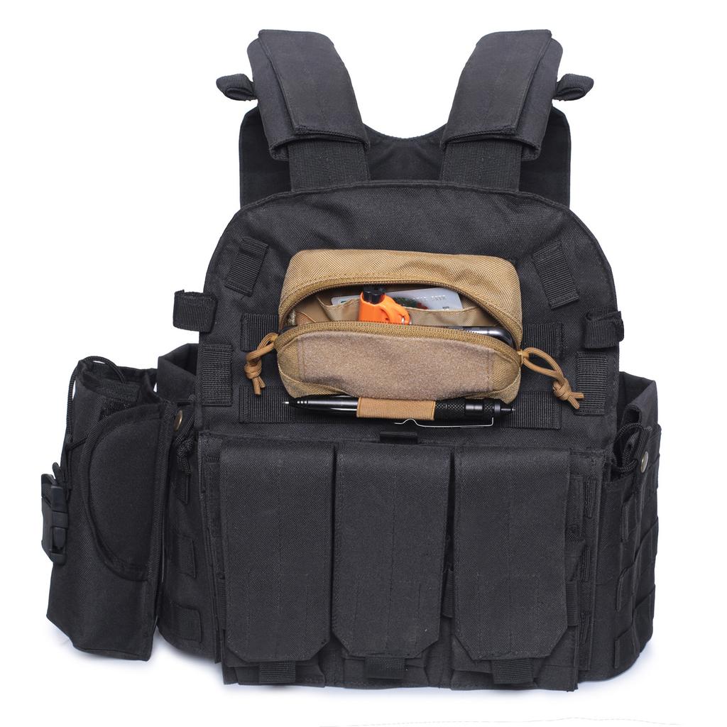 Small MOLLE Pouch Waist Pack for Phone Tools Outdoor Camping Hiking Hunting Tactical Vest Backpack Utility Bag EDC Camping Tools