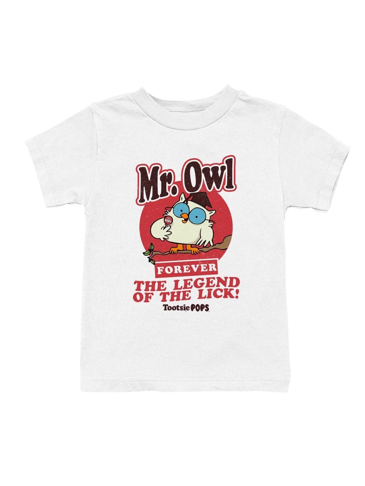 Officially Licensed Tootsie Roll Mr. Owl Tootsie Youth s T-shirt S