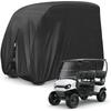 Sun Protection Golf Cart Cover, Dustproof Oxford Cloth for 2-Seater or 4-Seater