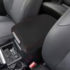 Black Red Stitching Car Center Console Lid Armrest Cover 1Pcs Fit For Toyota Prado 150 2009- Auto Interior Accessories