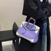 2025 New Leather Women's Bag First Layer Cowhide Swift Lace Bag Portable Shoulder Women's Bag Cross-border Wholesale