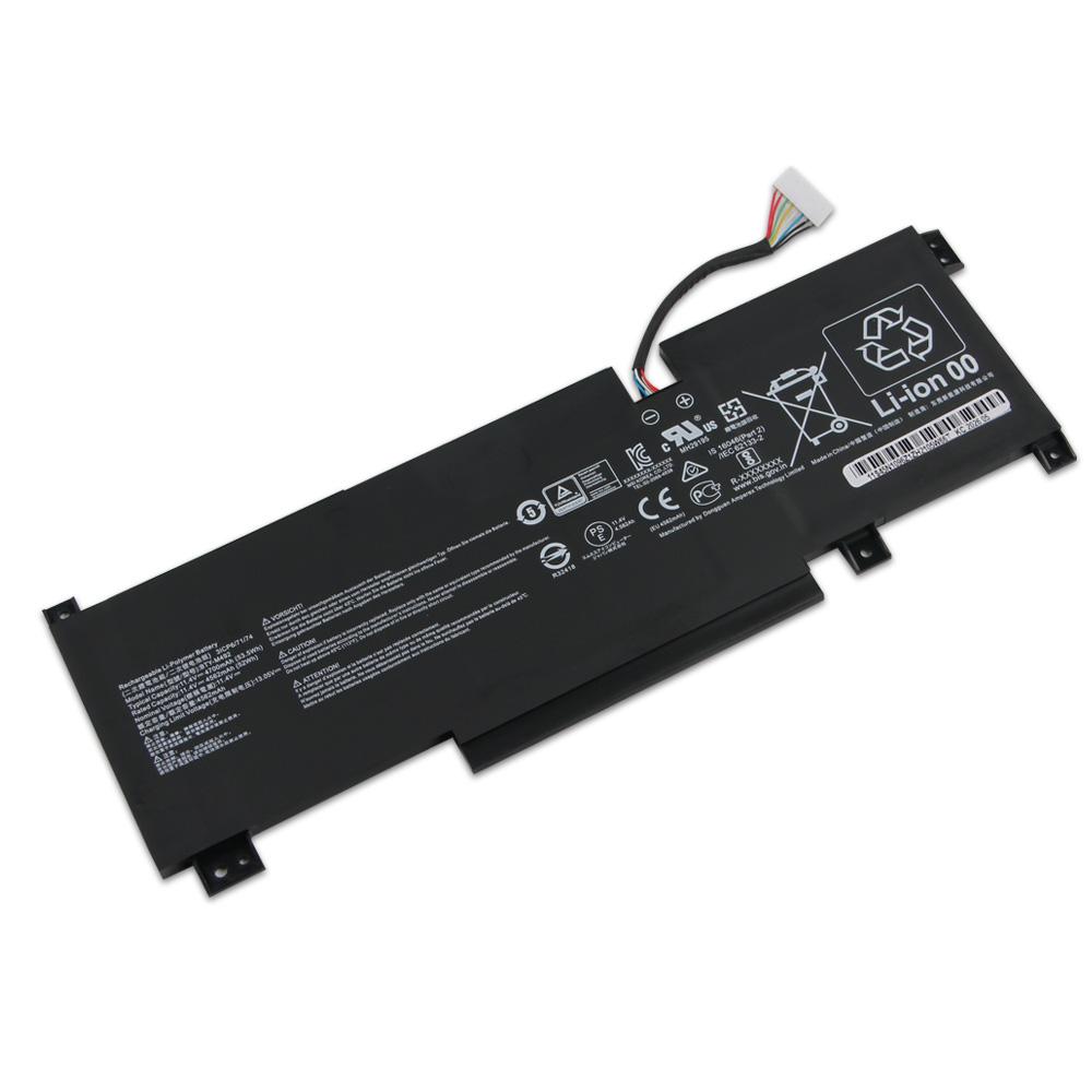 Nabíjecí lithiová baterie pro notebooky MSI Katana GF66 GF76 Pulse GL66 GL76 Sword 15 Bravo 15 BTY-M492