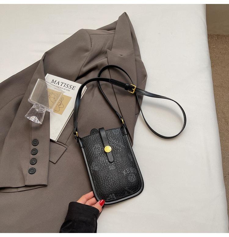 

Small bag women s new fashion casual printed shoulder bag popular versatile contrasting color messenger mobile phone bag