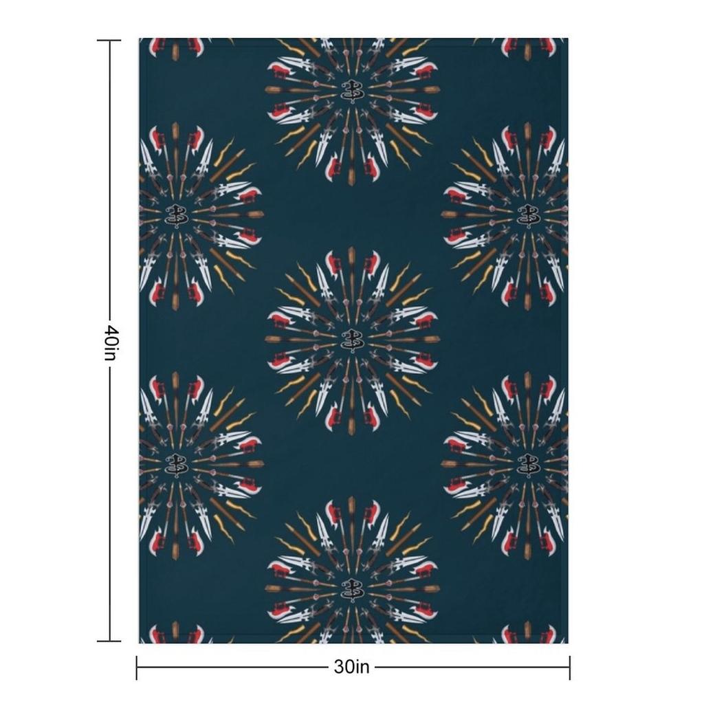 Buffy Mandala Throw Blanket Decoratives Soft Big Winter Beds Blankets For Bed Blankets