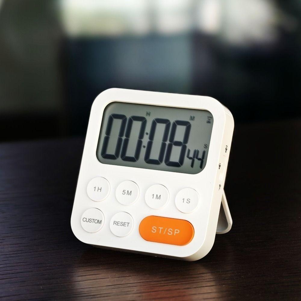 Multifunctional Digital Timer Adjustable Electronic Alarm Clock  Home Cooking