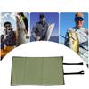 Fishing Unhooking Mat Waterproof Fish Supplies Travel Unhooking Fishing Landing Mats for Bass Trout Catfish Saltwater Freshwater