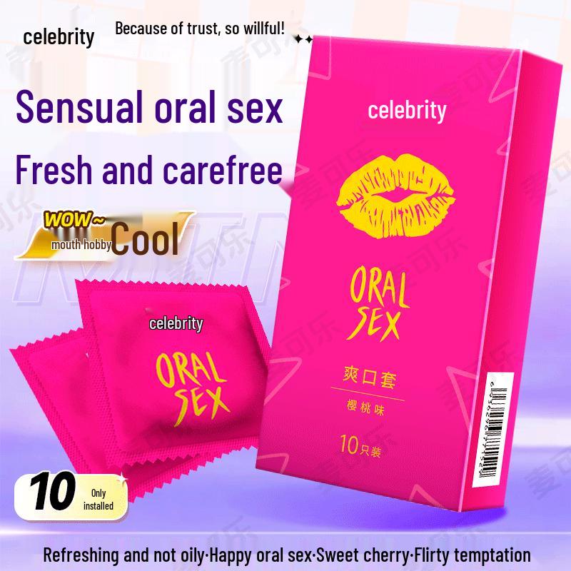 Celebrity Ultra-Thin Time-Delay Ribbed & Dotted Condoms - 10 Pack