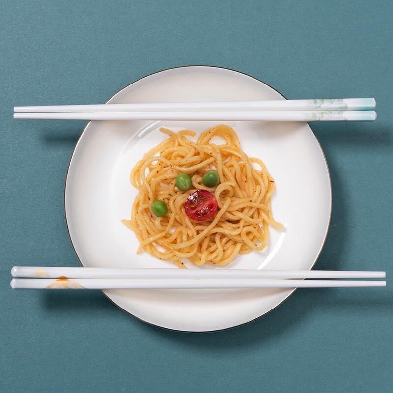 Debo Hedila 10-Pair Anti-Slip Ceramic Chopsticks Set