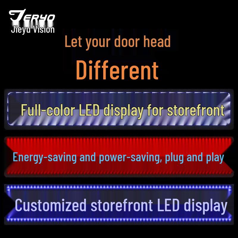 

Jieyu Vision Indoor P3.75 LED Advertising Display CN plug (adapter included)