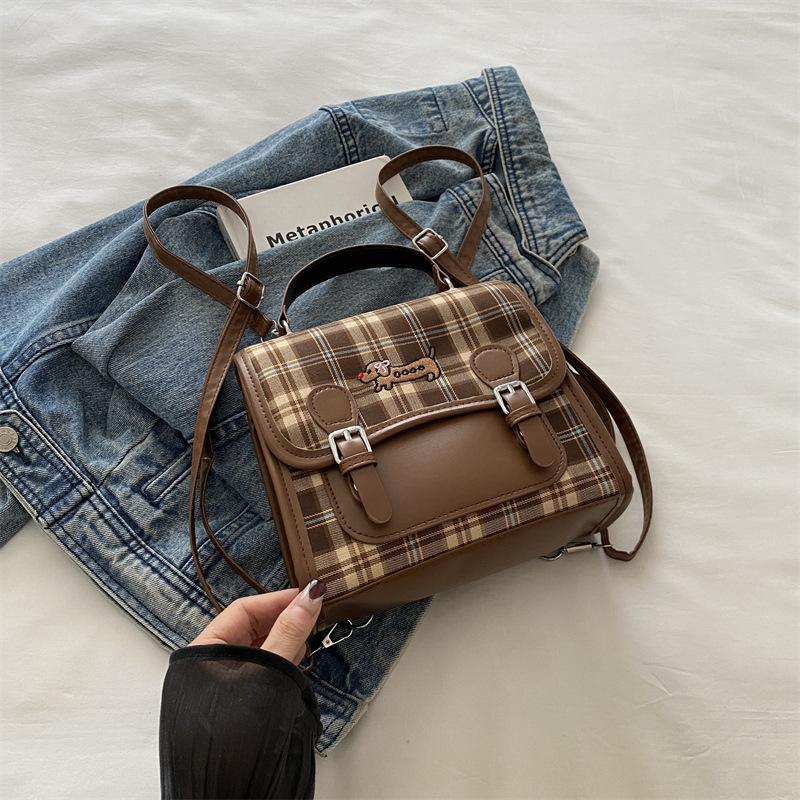 

Новый маленький рюкзак в стиле колледжа, модный, ретро, красивый, нишевый рюкзак, женский рюкзак для поездок на работу