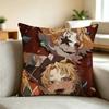 G-Gothic Anime Styl Identity V  Pillow Case Square Double-Sided Sofa Cushion Cover Bedroom Bedside Pillow