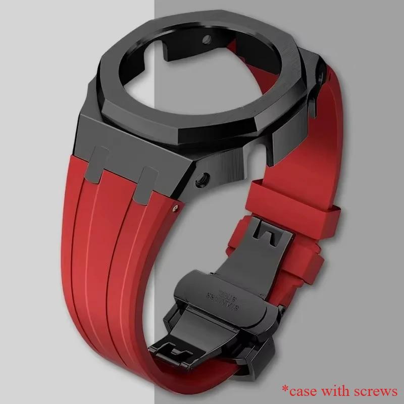 Gen4 Metal Case Bezel Frame GA2100 GAB2100 Casioak Mod Kit Modification Frame For GA2110 Metal Rubber Strap Accessory Wholesale