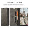 Premium Vintage Leather Wallet Case for Samsung Galaxy S21 FE- Flip Cover with Card Slots, Shockproof Retro Style (4 Colors)