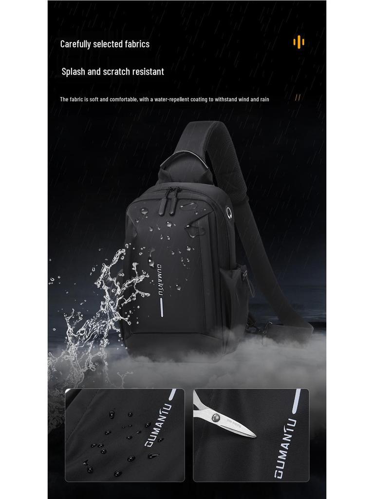 Unisex Fashion Chest Bag: Trendy, Lightweight, and Ideal for Casual Travel or Commuting.