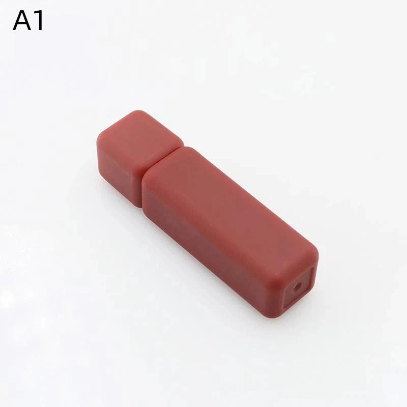 1Pcs Refillable Lip Glaze Container 5Ml Empty Square Frosted Lip Gloss Tube For Diy Cosmetics Packaging