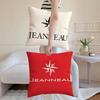 Brand J-Jeanneau Cushion Cover Breathable Linen Pillowcase Summer Odorless Eco-Friendly Invisible Zipper Washable