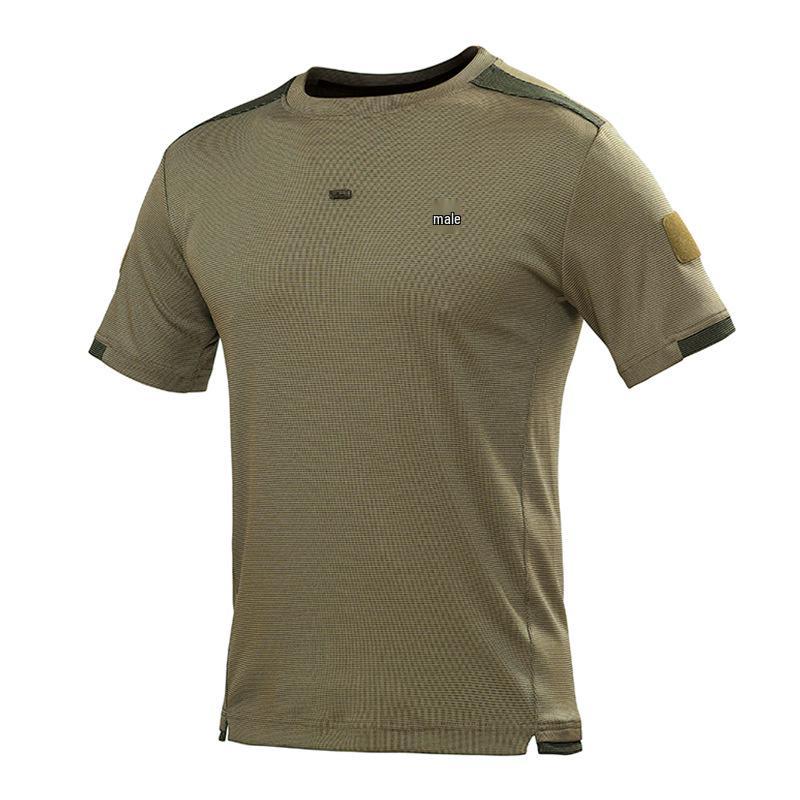S.archon Tactical Quick-Dry Men's Short Sleeve T-Shirt – Breathable and Loose Fit for Summer Outdoor Activities