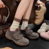 Hong Kong Style Retro Thick-soled German Training Shoes Women's Autumn New Soft-soled Forrest Gump Shoes Niche Sports and Leisure Shoes Versatile