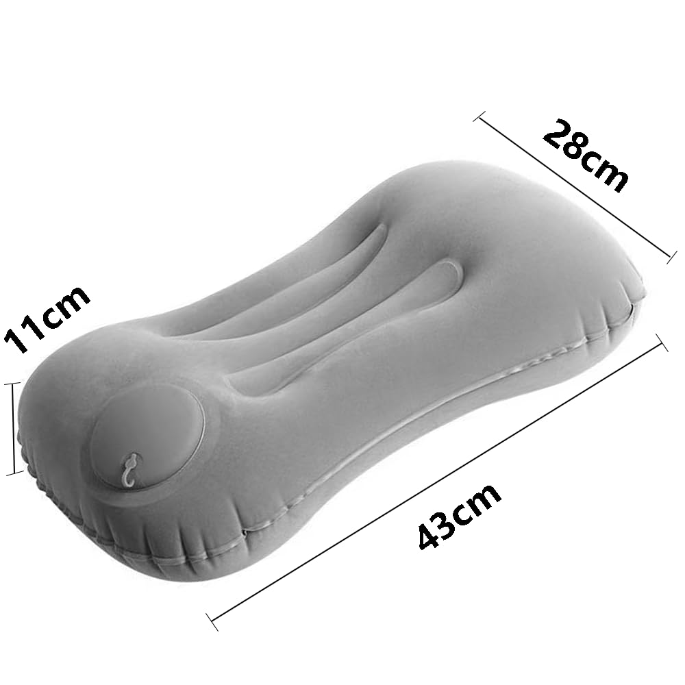 Air Pillow, Outdoor Pillow, Camping Pillow, Built-in Air Pump, No