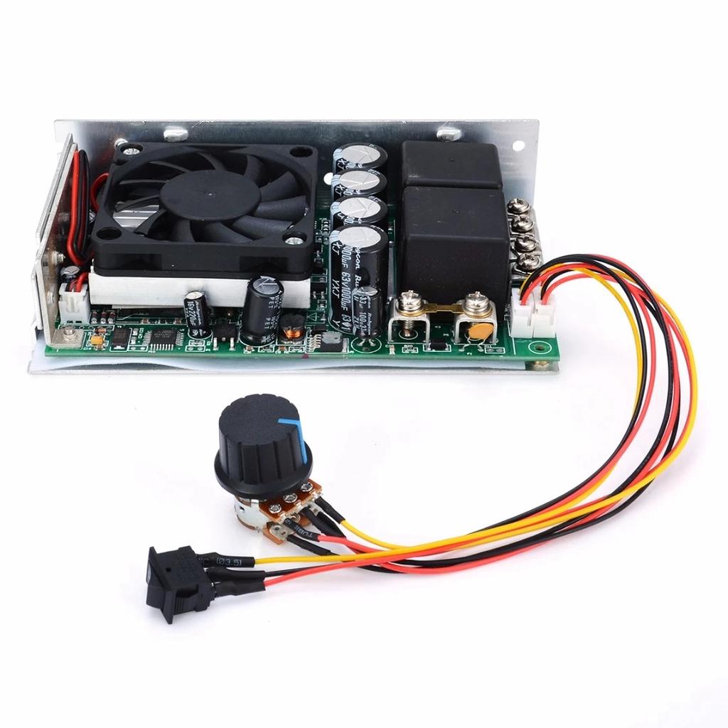 Sehr empfehlenswert DC 10-50V Geschwindigkeitsregler 100A 3000W Programmierbar Reversierbar PWM-Steuerung Motor-Geschwindigkeitsregler