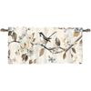 1 Panel Retro Branch Bird Window Valances, Floral Nature Animal Window Treatment Decor Curtains Rod Pocket Valances for Kitchen/Living Room, 54" X