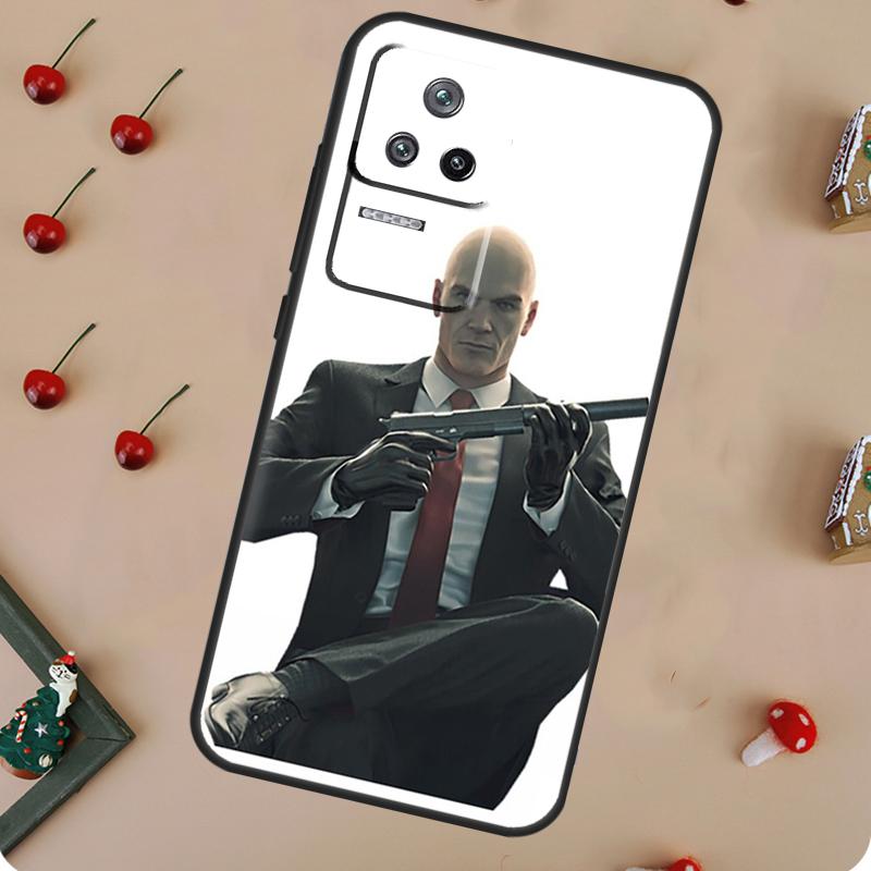 Man Hitman Agent Case For Xiaomi 15T 14T 13T Pro 17 Pro Max 14 15 Ultra POCO X7 F8 Pro X3 X5 X6 F5 F6 F7 Cover