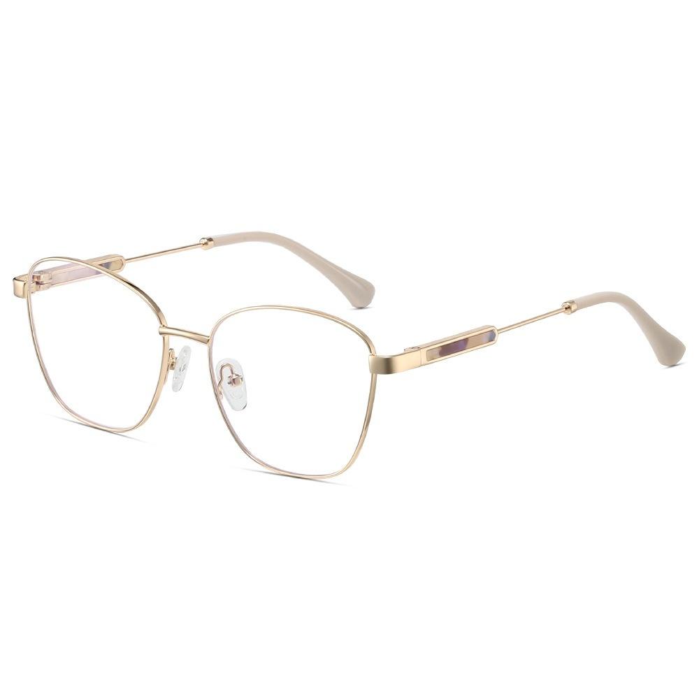 Metal Prescription Glasses Stylish Design Anti Blue Light Myopia Optical Eyewear for Women Hand Made Myopia Glasses for Man