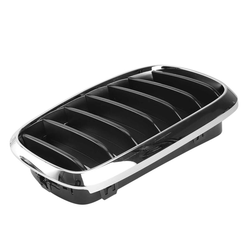 Plain Front Bumper Grille Grill /Middle Grille Radiator Grille For BMW X5 F15 X6 F16 2013-2018