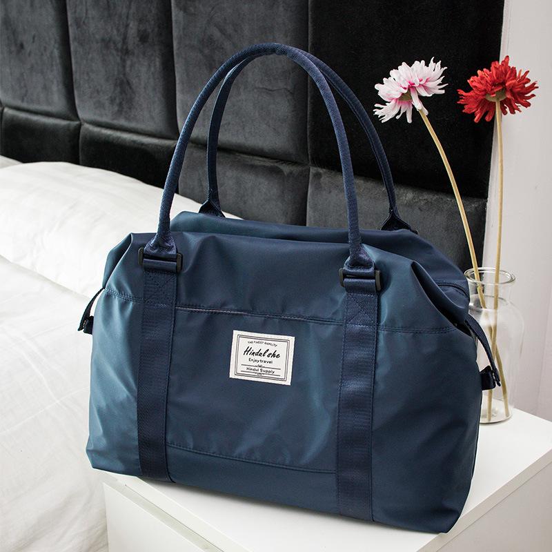 Nylon Waterproof Single Shoulder Travel Bag for Women and Men