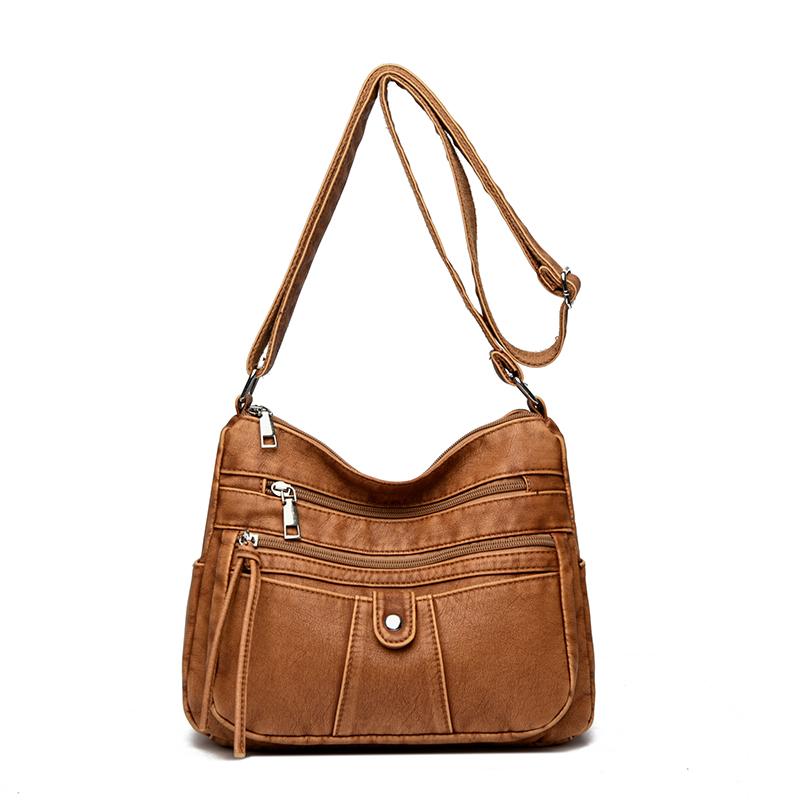 Women's Shoulder Bag Soft Leather Crossbody Bag Mother's Bag