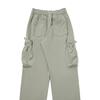 Women String Brushed Cargo Pants  Olive 