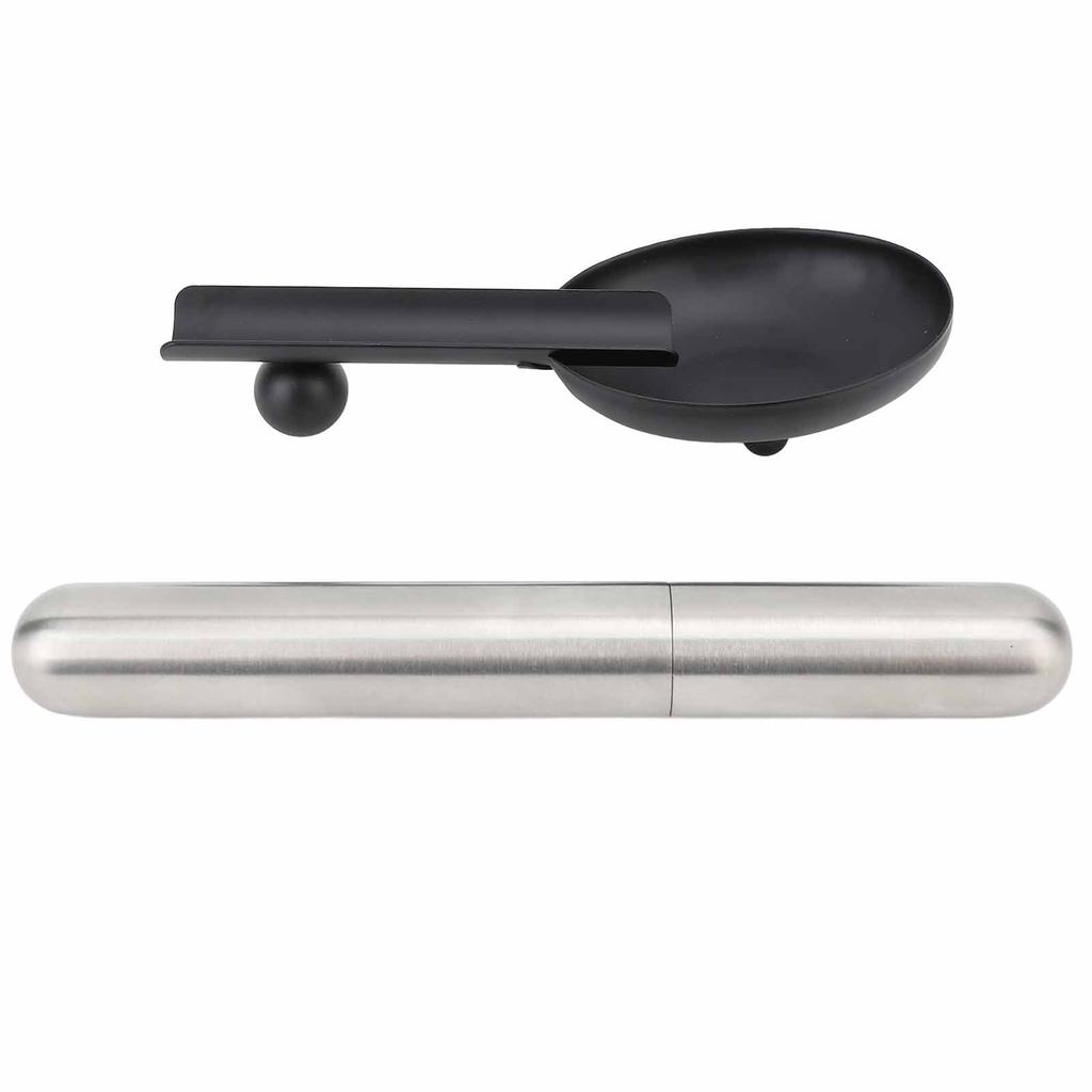Travel Cigar Case Tube Stainless Steel Exquisite Moisture Retention Metal Cigar Case Tube for Men Women
