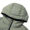Li-Ning Hot Pot Down Jacket Series Water-Resistant Solid Color Hooded Zipper Breathable Comfortable Short Winter Down Jacket Men Jackets AYMU259-1
