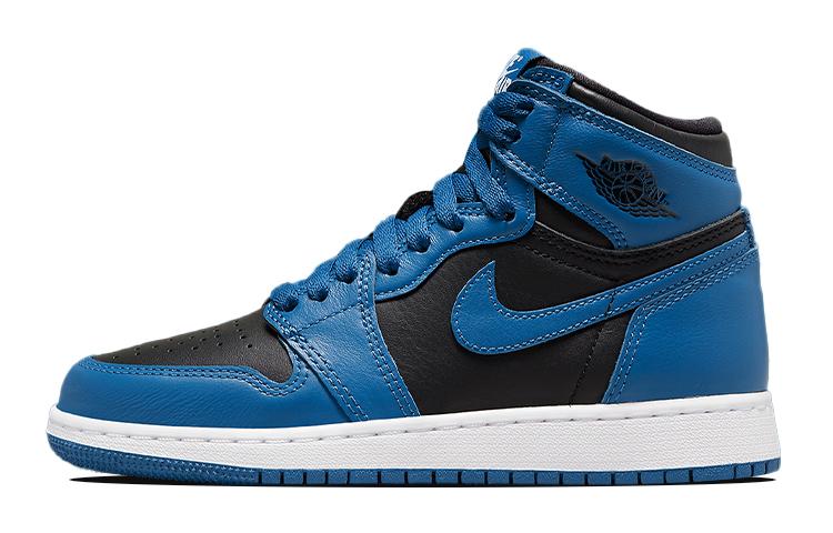 Jordan 1 Retro High OG Dark Marina Blue GS 575441-404 35.5
