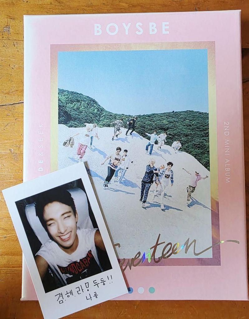 [USED] SEVENTEEN BOYS BE CD Album Trading Card Dokyeom
