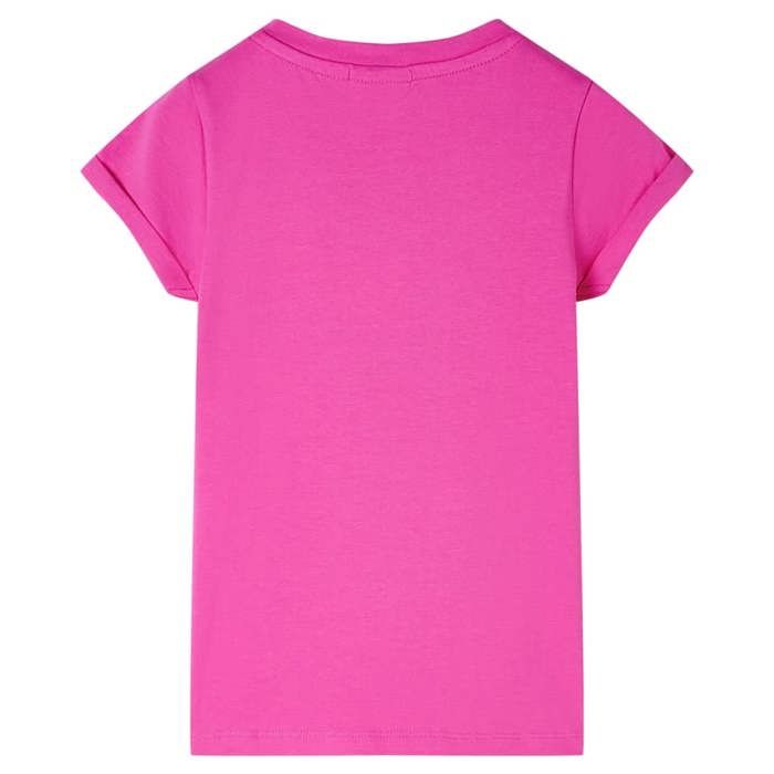 T-shirt pour enfants rose foncé 92/104/116/128/140
