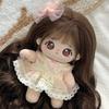 20cm Cartoon Cute Cotton Doll Removable Clothes Accessories Plush Doll Toy Kpop Idol Kpop Plushies Figure Doll