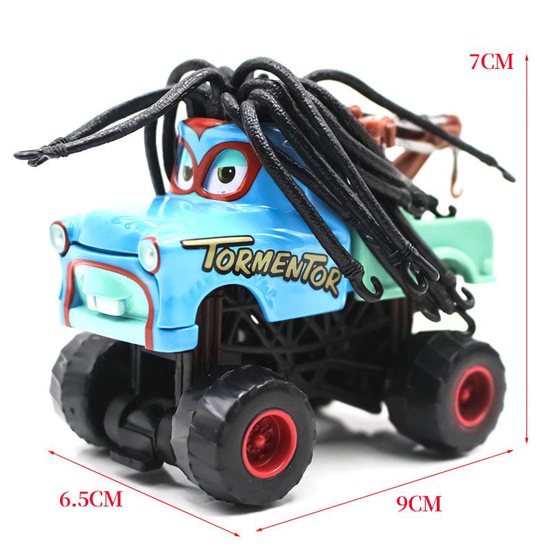 Pixar Cars 3 Big Wheels Lightning Mcqueen Black Storm Jackson Mater Cruz Metal Diecast Model Toys Car Birthday Gift