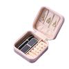 Jewelry Organizer Square Small Jewelry Display Case Travel Portable Jewelry Box Storage Organizer Earring Ring Holder