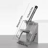 Stainless Steel Cat Litter Shovel Push-pull Design Pet Waste Picker Cat Poop Scooper  Pet Supplies