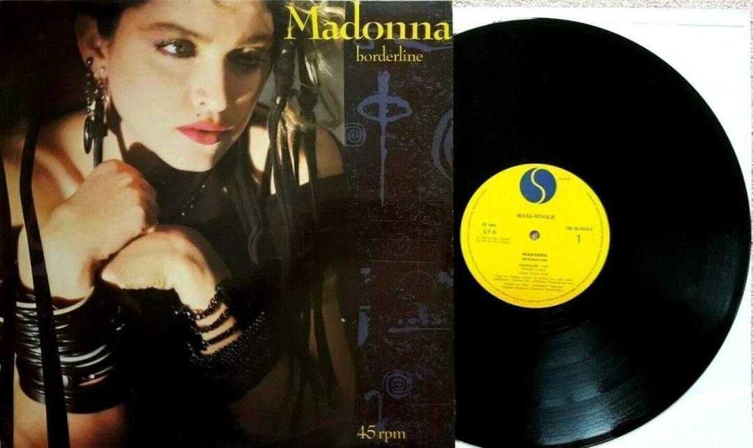 

[USED] Madonna Borderline / Lucky Star Portuguese 12”