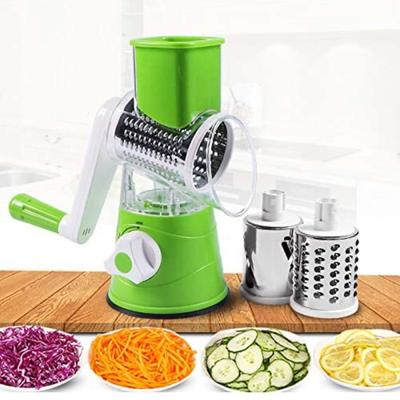 Cortador de verduras multifuncional con rodillo manual, cortador de verduras trenzado, rebanador y rebanador, herramienta pequeña de cocina manual