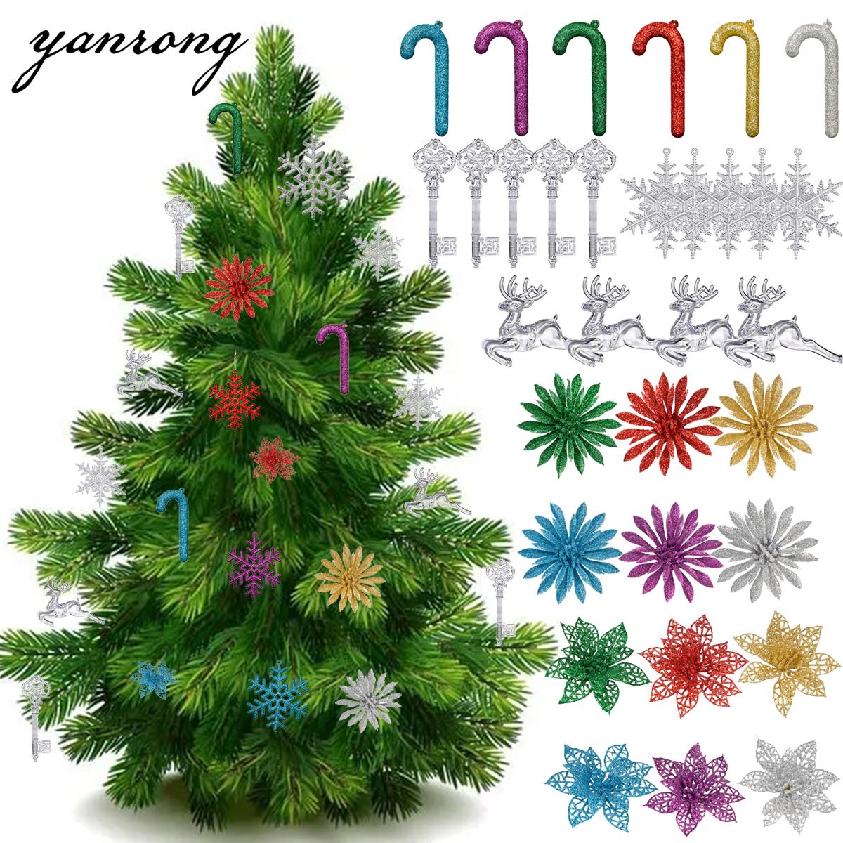 

6 шт. Счастливого Рождества, золотой, серебристый, красный лось, украшения для вечеринки, рождественская елка, подвесные поделки, сделай сам, Новый год 2022