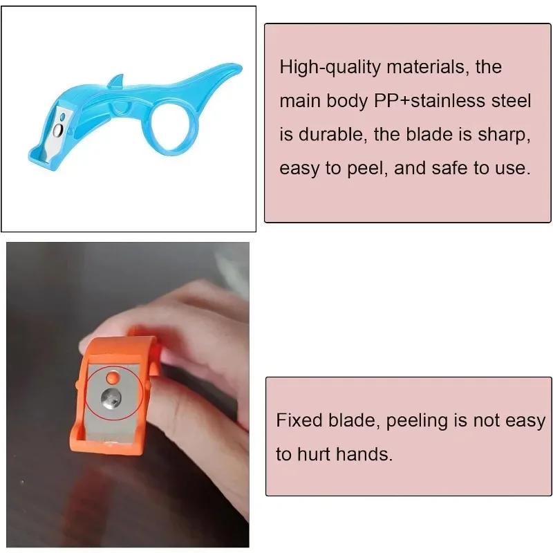 Stainless Steel Peelers Fruit Peeler Cutter Vegetable Portable Manual Peeling Potatoes Peeler Household Tool Kitchen Gadgets