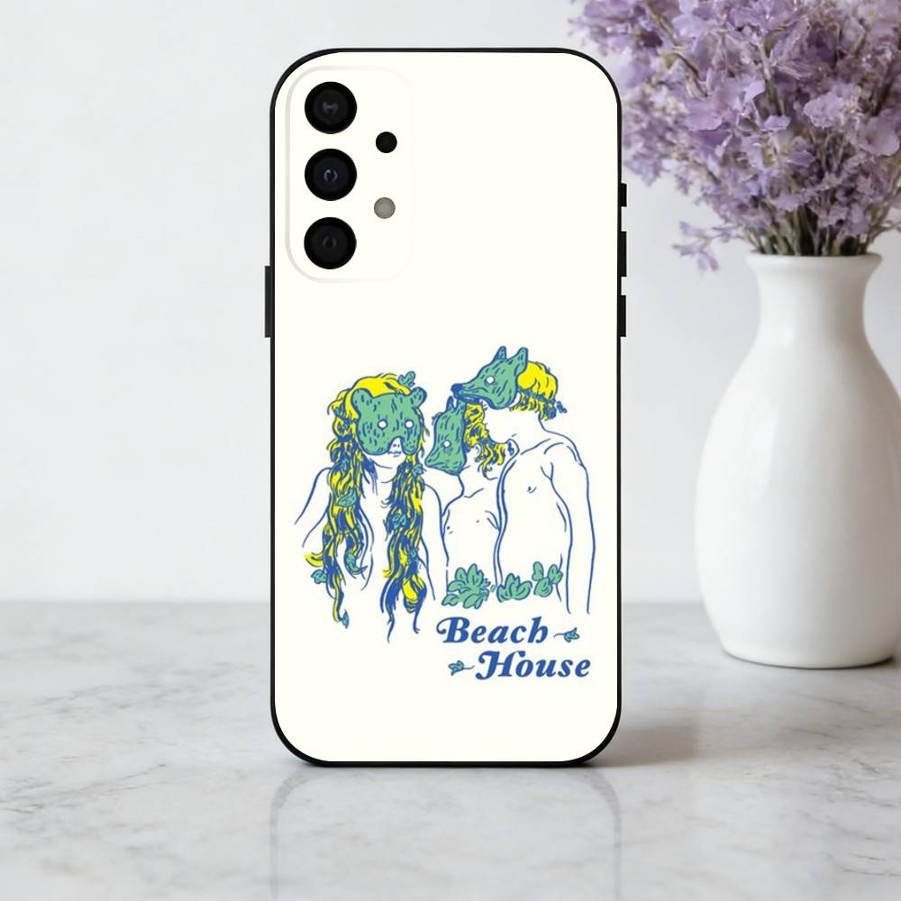 Rock B-Beach H-House Band Phone Case For Samsung Galaxy A73,A72,A71,A70,A53,A52,A51,Others Soft Black Cover