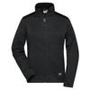 James and Nicholson Womens/Ladies Knitted Work Fleece Jacket