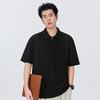 MINISO Men's Quick-Dry Half-Zip Polo Shirt