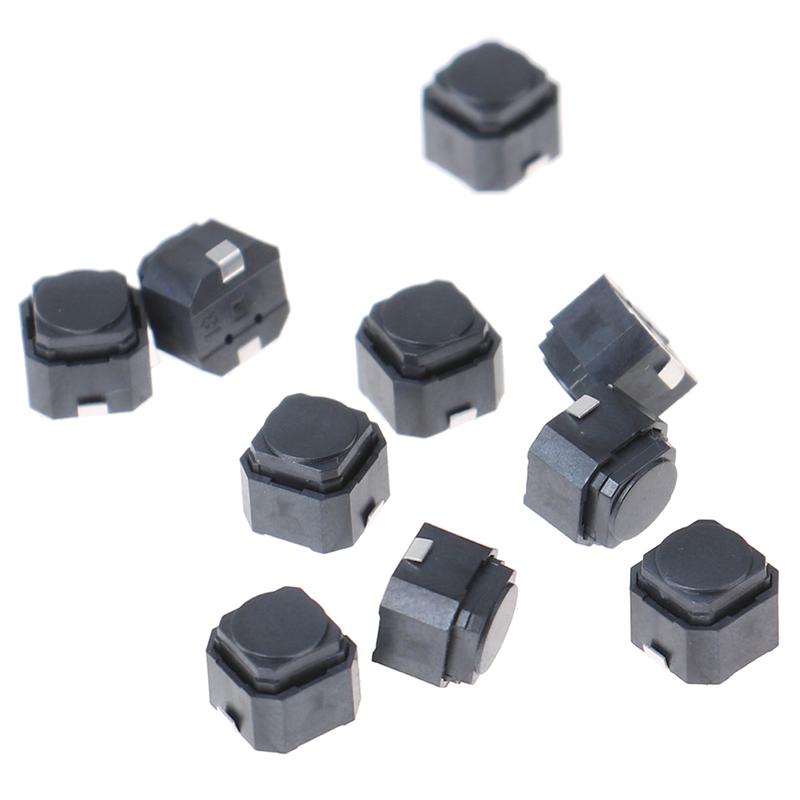 10Pcs Silent Tact Switch 6*6*5mm Silicone Button Switch Touch Switch