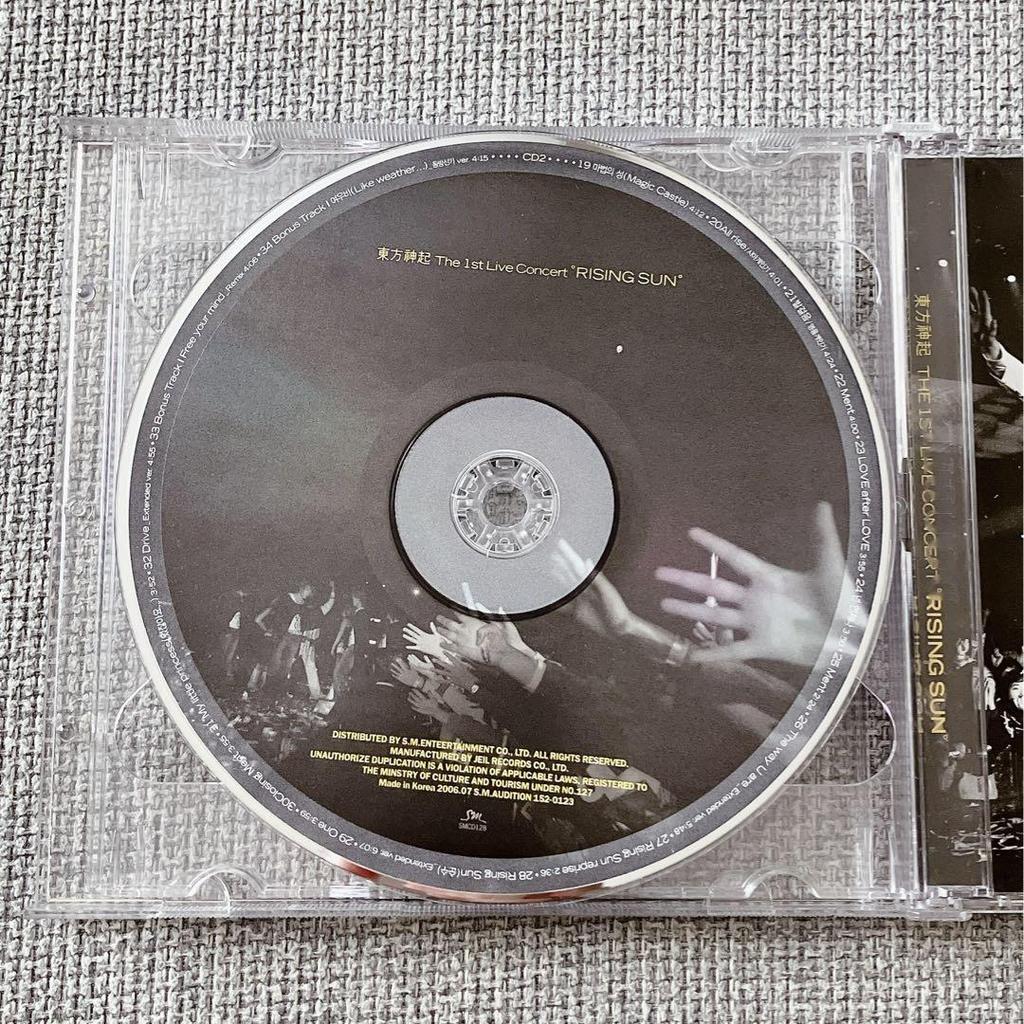 [USED] 1st Live Concert Album: Risingsun TVXQ