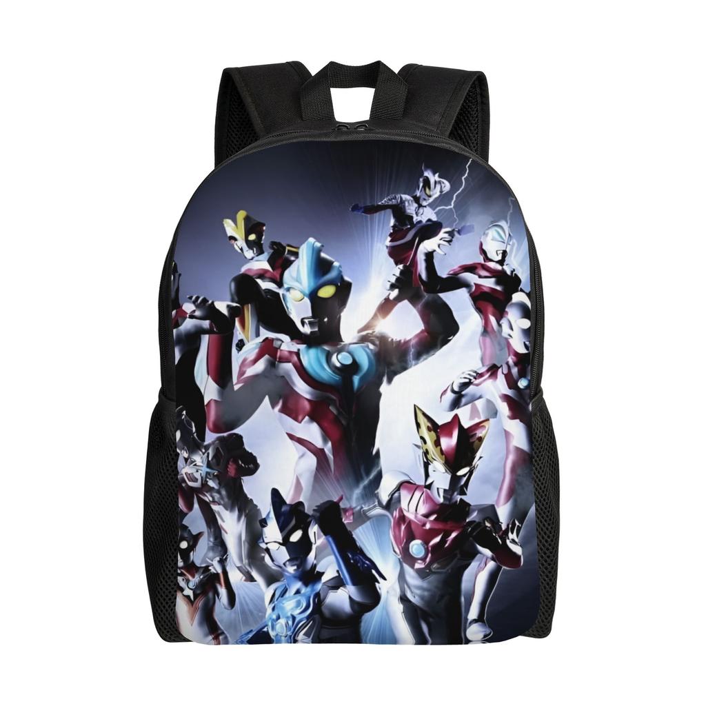 Ultramans Laptop Backpack Men Women Fashion Bookbag for School College Student Anime Bag